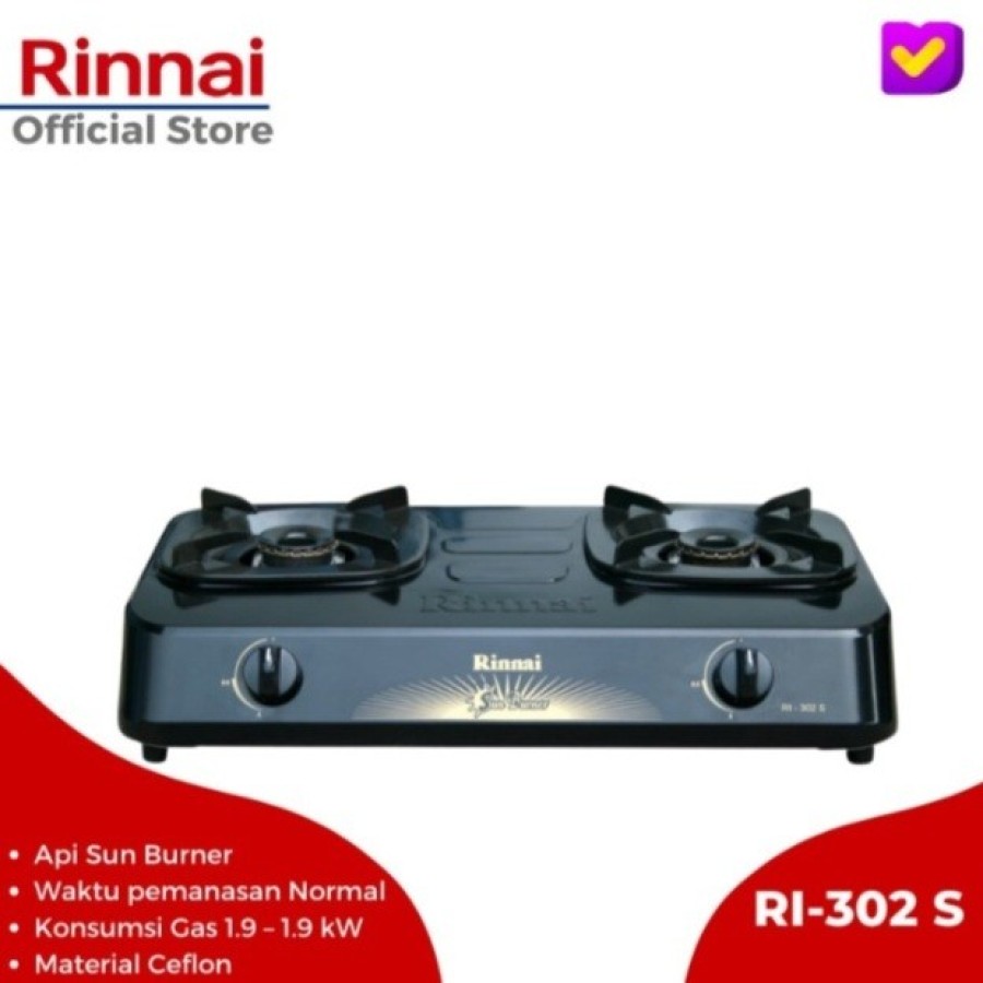 KOMPOR GAS | RINNAI RI-302S