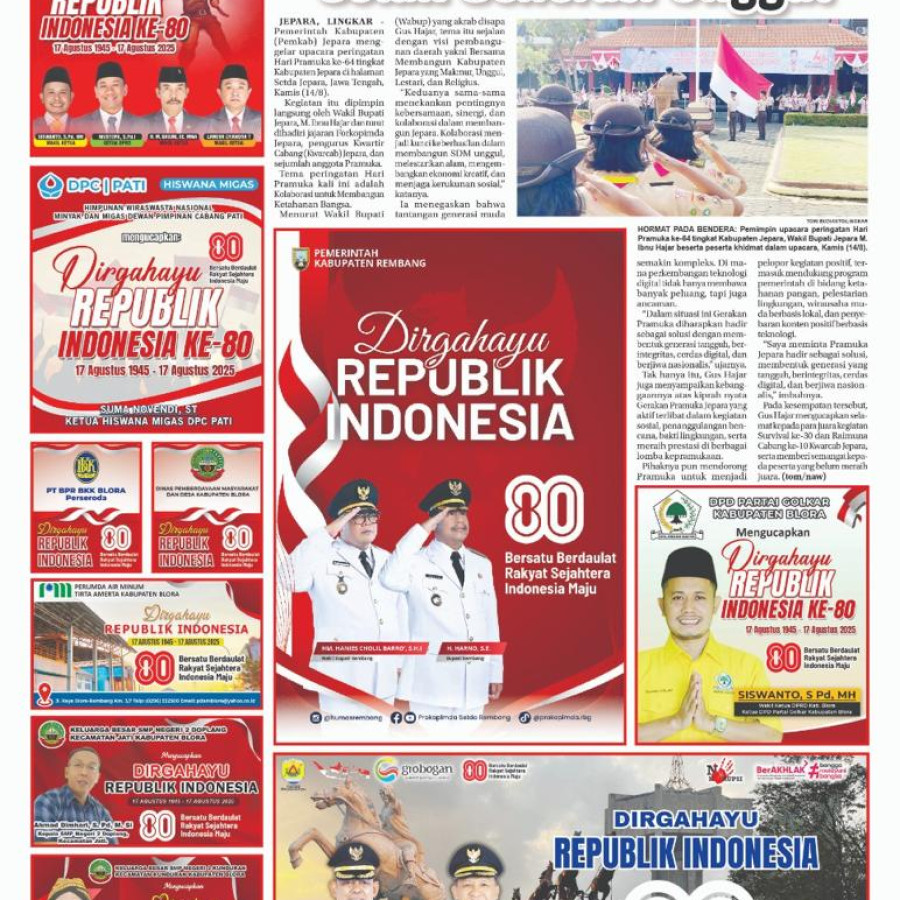 Jasa Publikasi (Iklan Display) 3 kolom x 100 mm