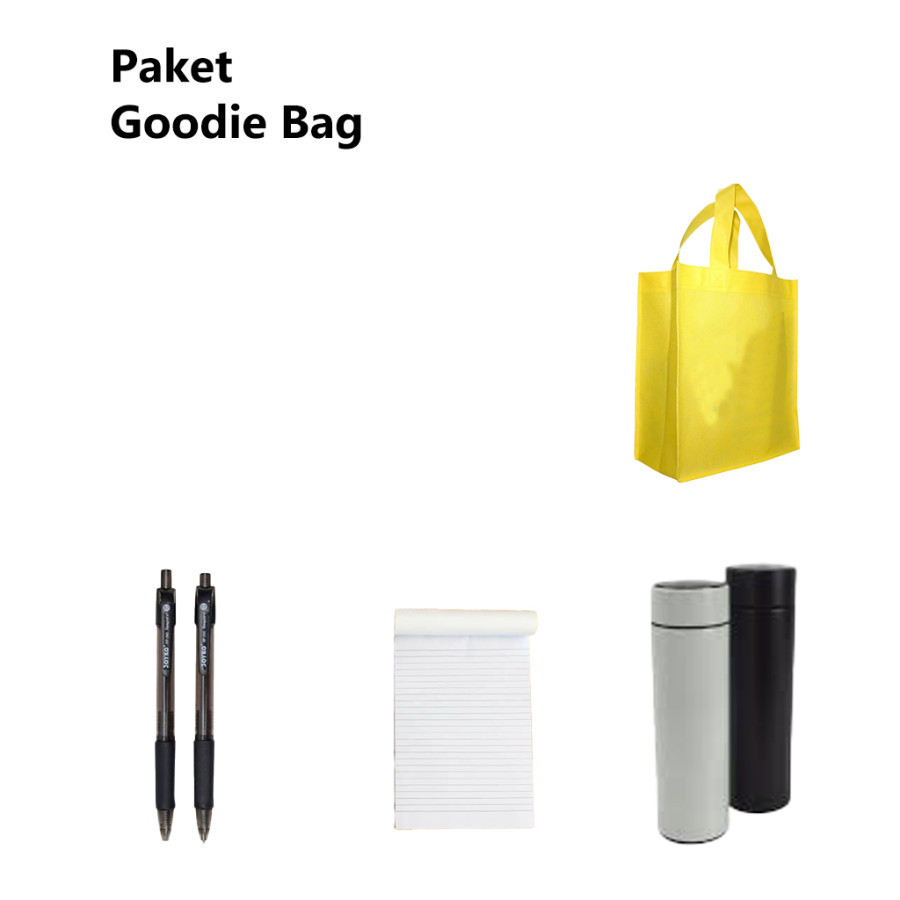 Paket Souvenir - Tumbler, Pen, Notebook, Tas