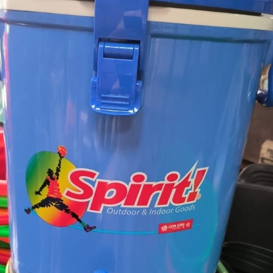 Drink Jar / Jumbo Air Teh Plastik SPIRIT - depan