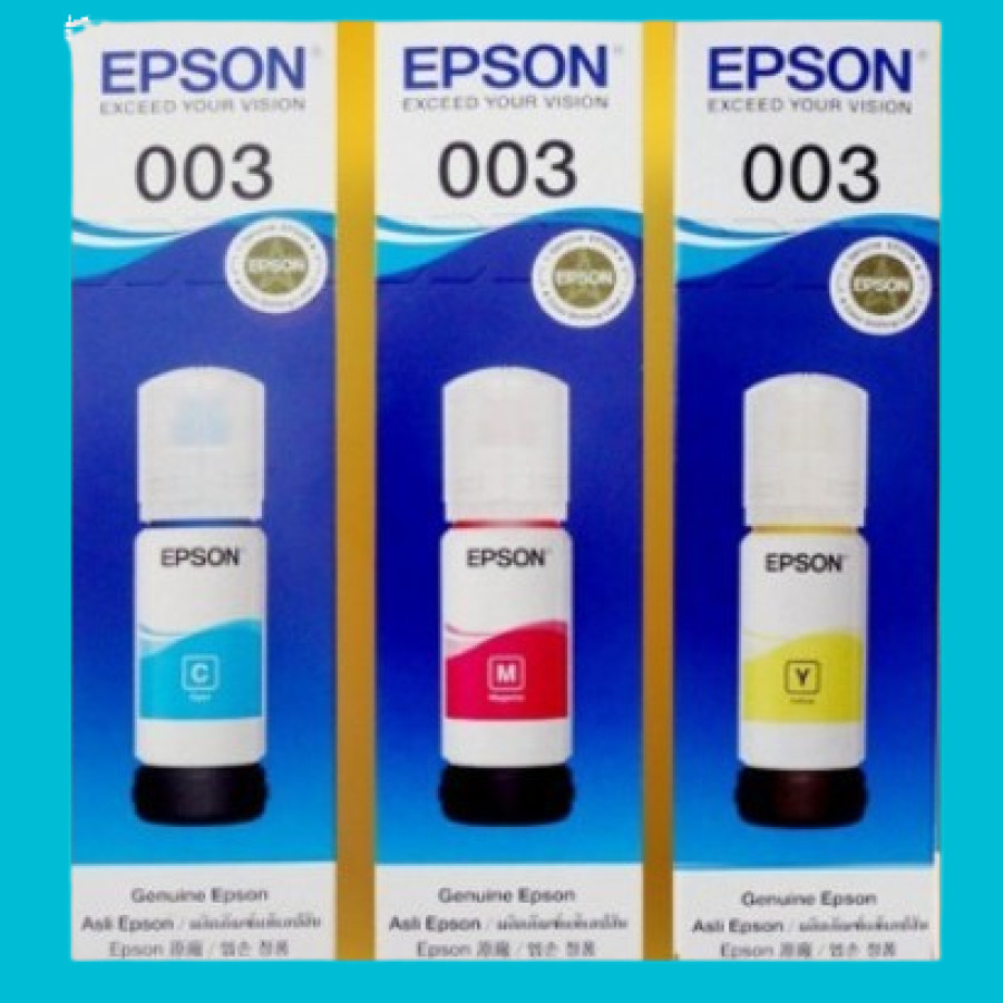 Tinta Warna merk Epson 001/003 - utama