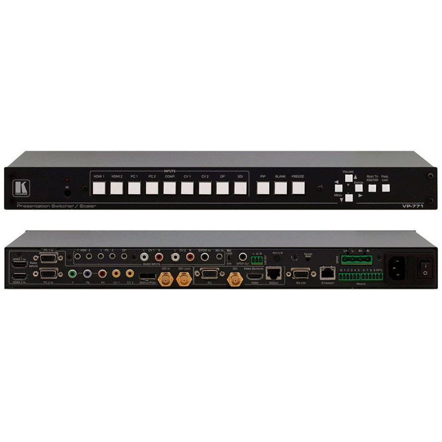 KRAMER 9-Input ProScale Presentation Switcher (110 V) [VP-771]