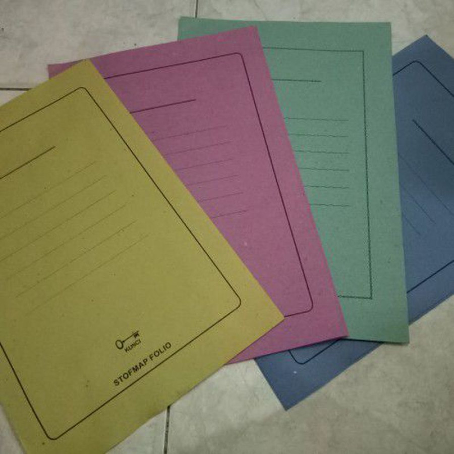 Map Kertas merk Custom