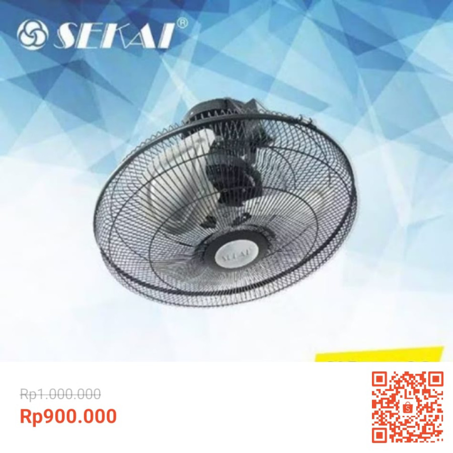 KIPAS ANGIN PLAFON 20 INCHI SEKAI