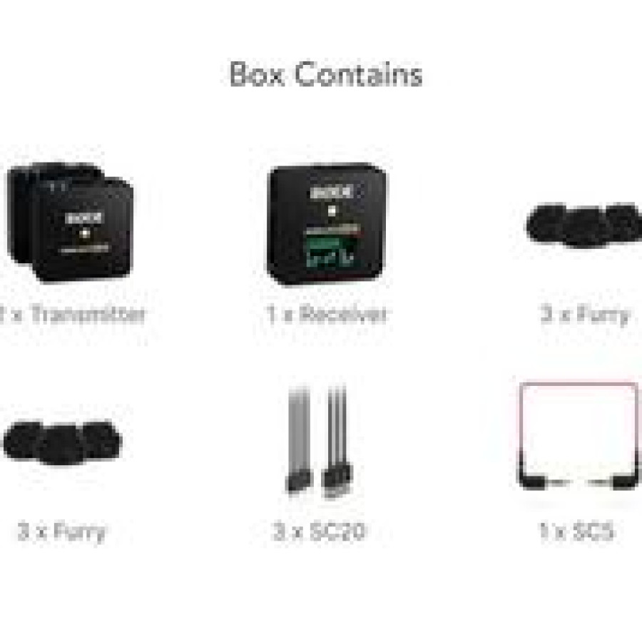 Rode Wireless GO II 2-Person Compact Digital Wireless Microphone - depan