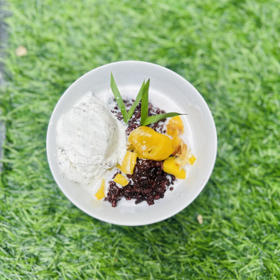 Bubur Ketan Hitam - samping