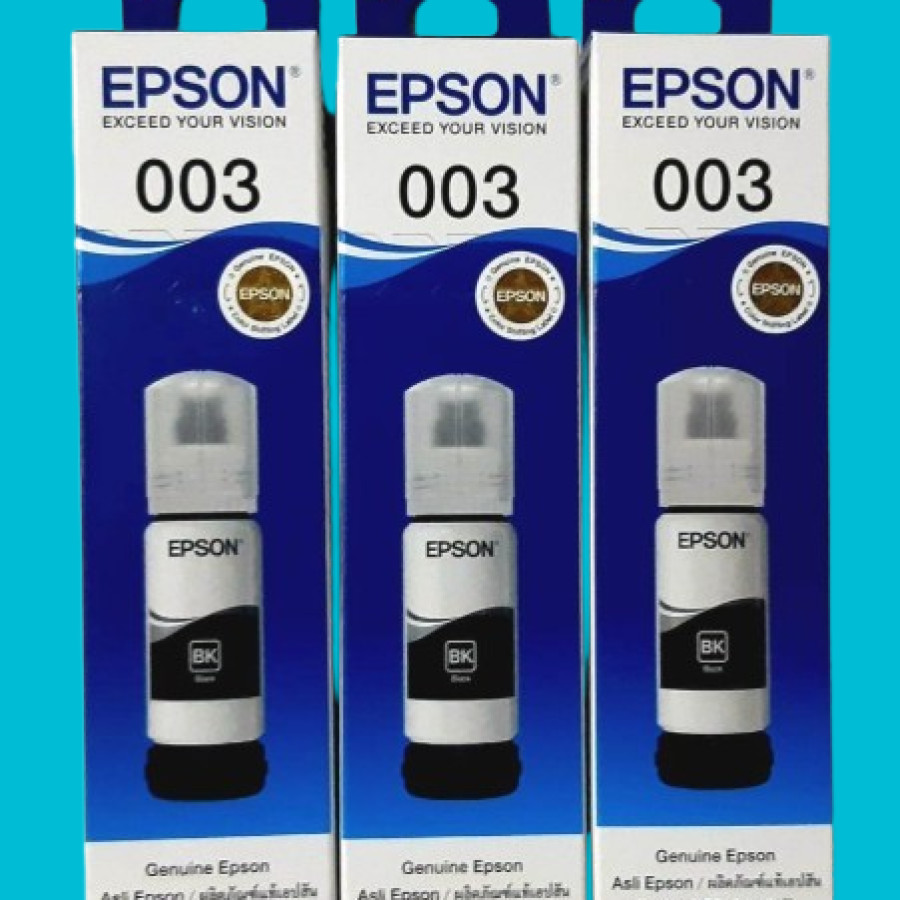 Tinta Hitam Merk Epson 001/003 - utama