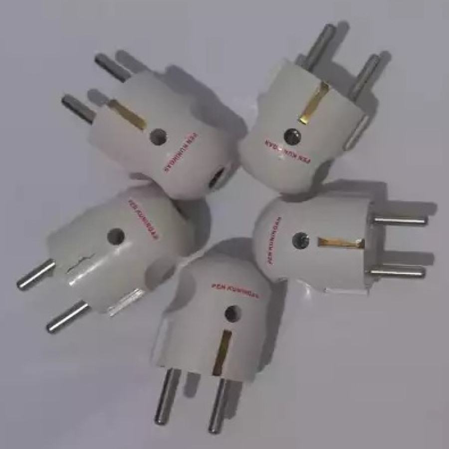 STEKER ARDE PIN KUNINGAN/STEKER BULAT