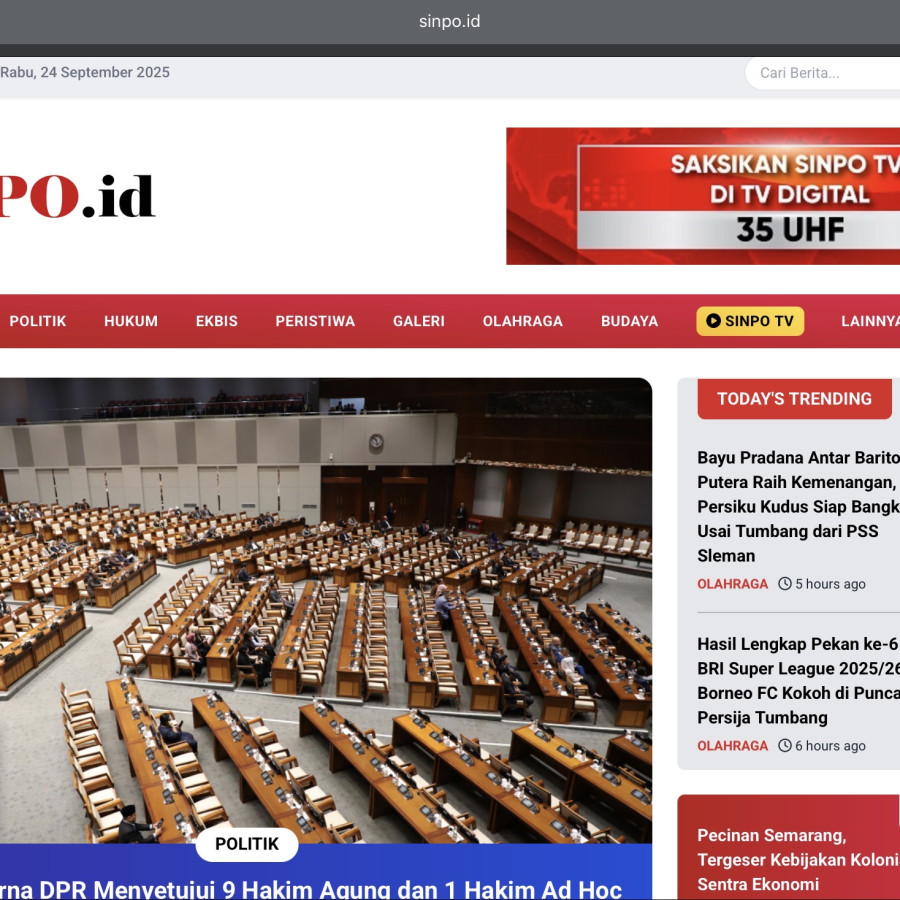 publikasi artikel di media online sinpo.id