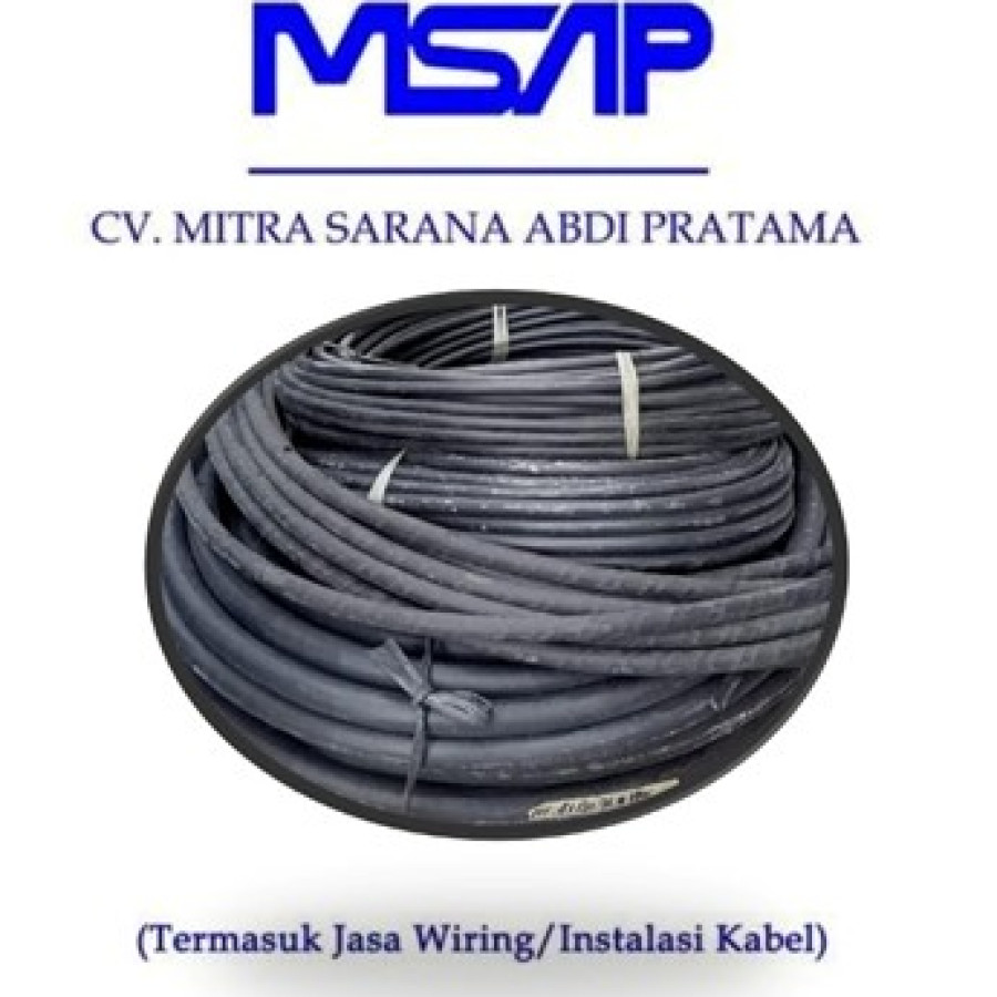 Kabel NYY 4 x 70 mm termasuk WIring dan Pemasangan