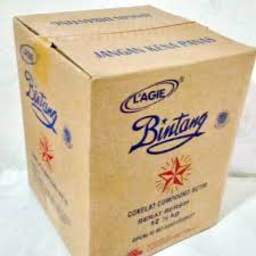 Meses coklat bintang