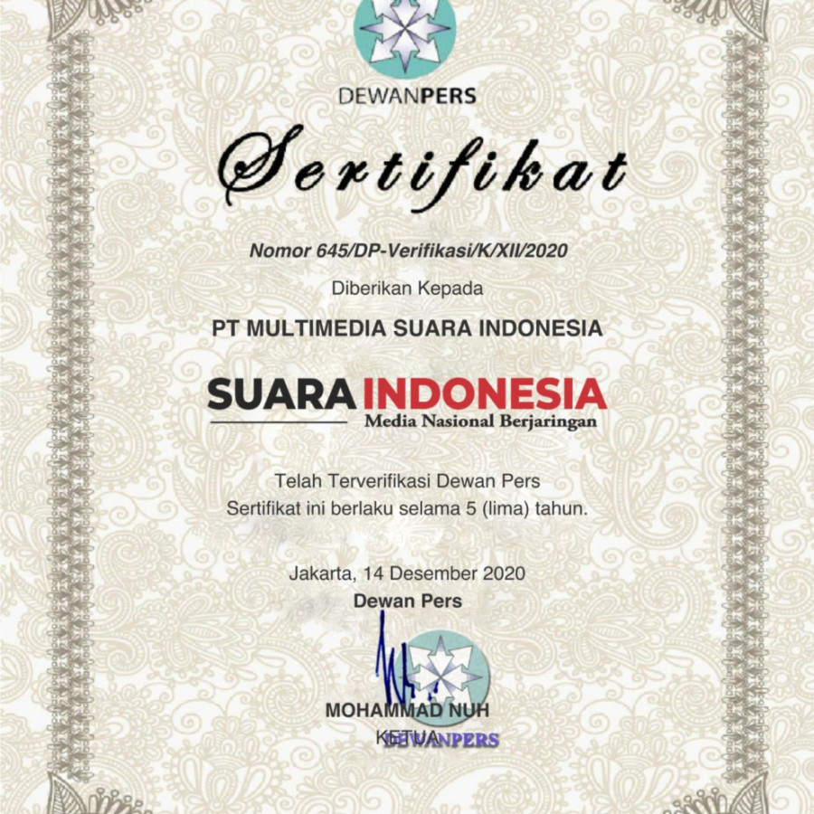 Advertorial Suara Indonesia - depan