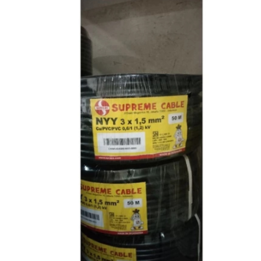 kabel Supreme NYY 3x1,5 50m