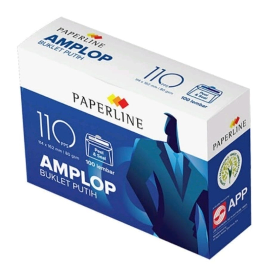AMPLOP PUTIH SEDANG MERK PAPERLINE