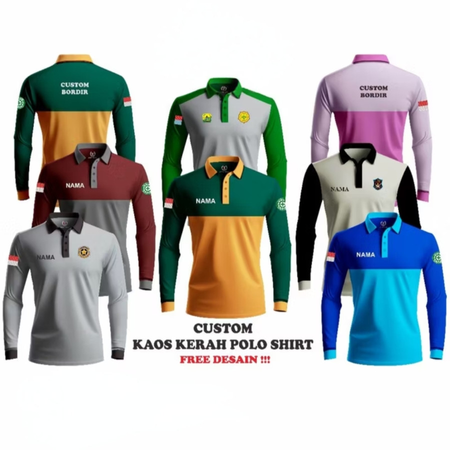 Kaos Lapangan Custom - depan