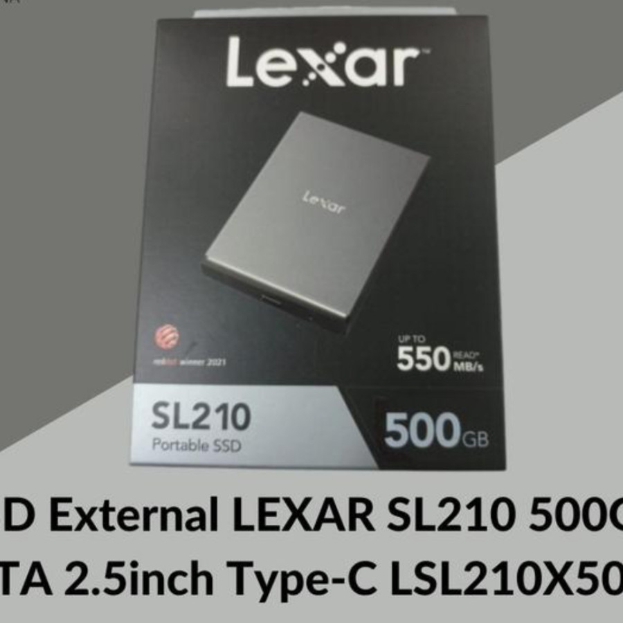 Ssd lexar 500gb