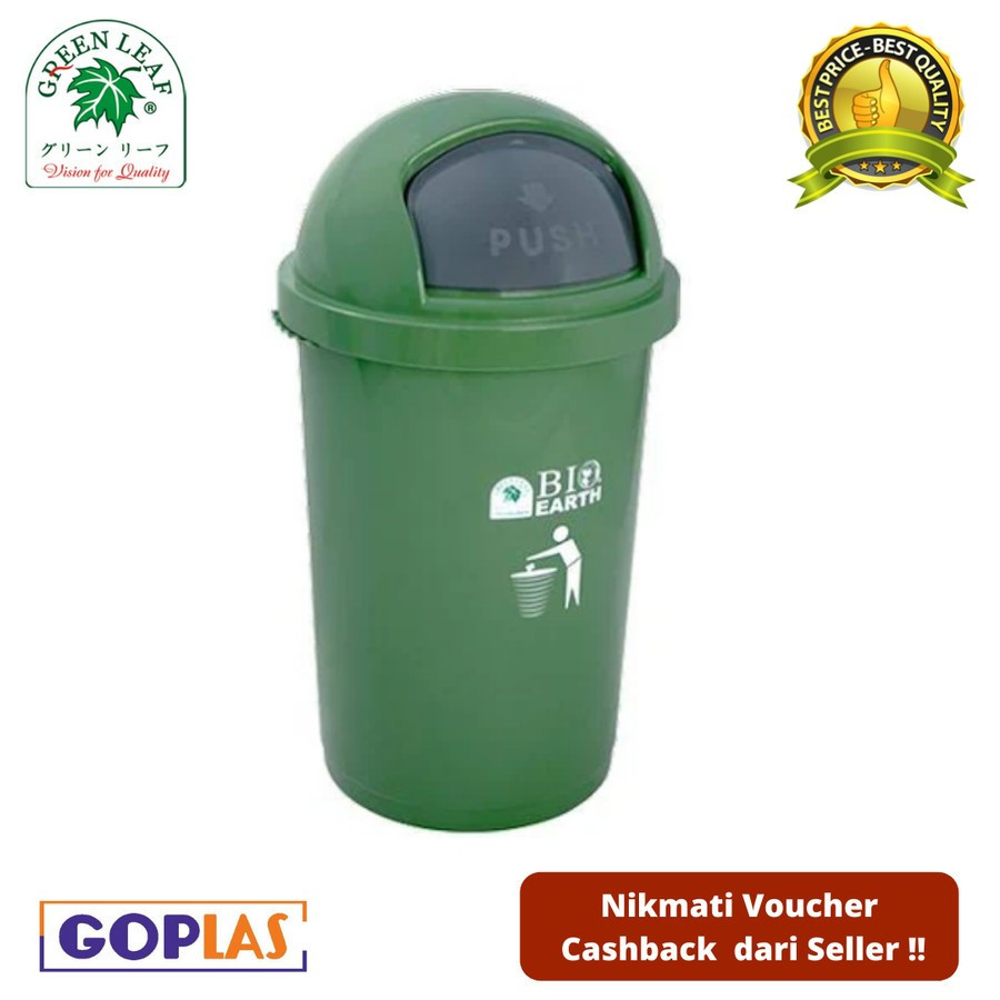Tempat sampah 50 liter - depan