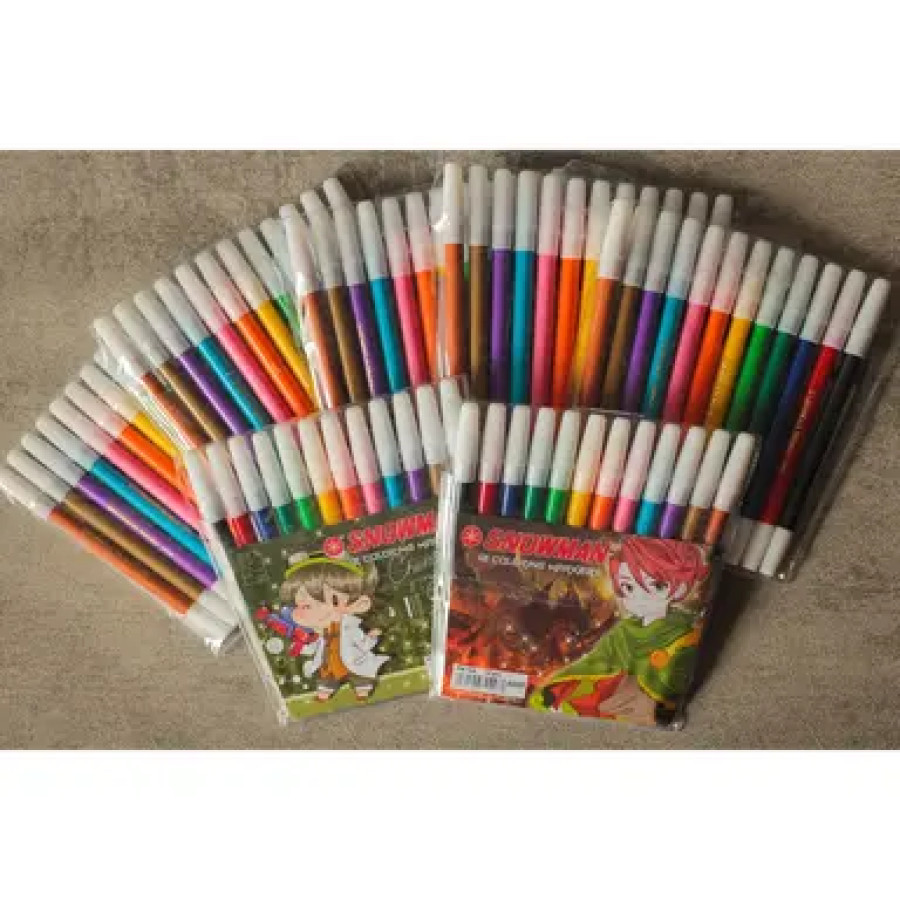 Spidol 12 Warna Snowman
