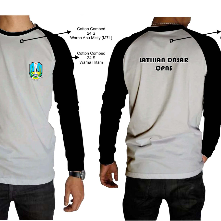 KAOS OLAHRAGA DAN TOPI SET (CUSTOM LOKAL) - detail