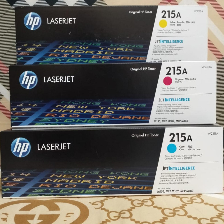 Toner Warna Printer Laser Jet HP 215a
