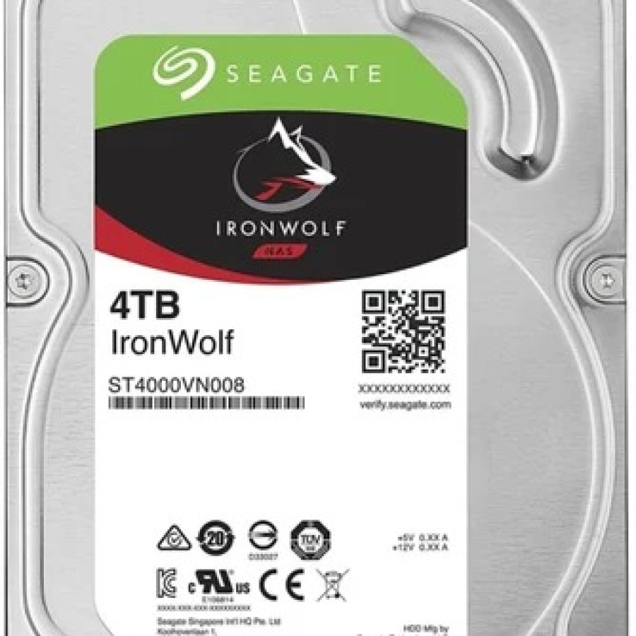 Seagate IronWolf Hard Disk NAS [4 TB/ 3.5 Inch]