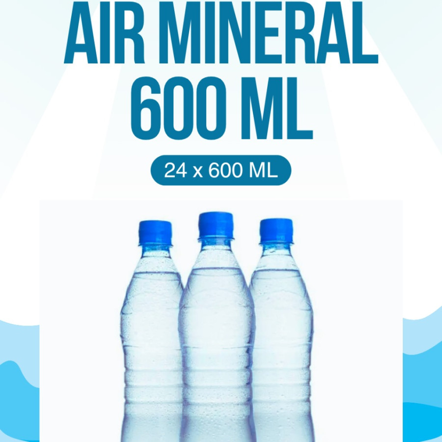 AIR MINERAL KEMASAN 600 ML