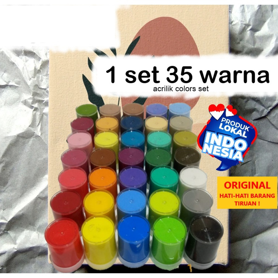 Cat Lukis Akrilik 35 Warna V-Tec