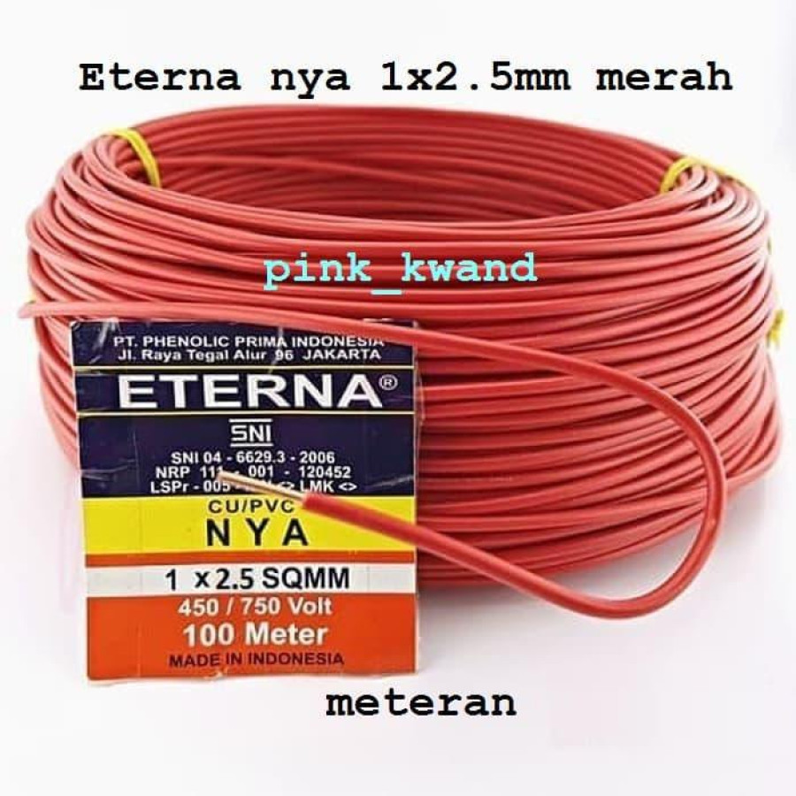 kabel NYA 1x2,5 mm