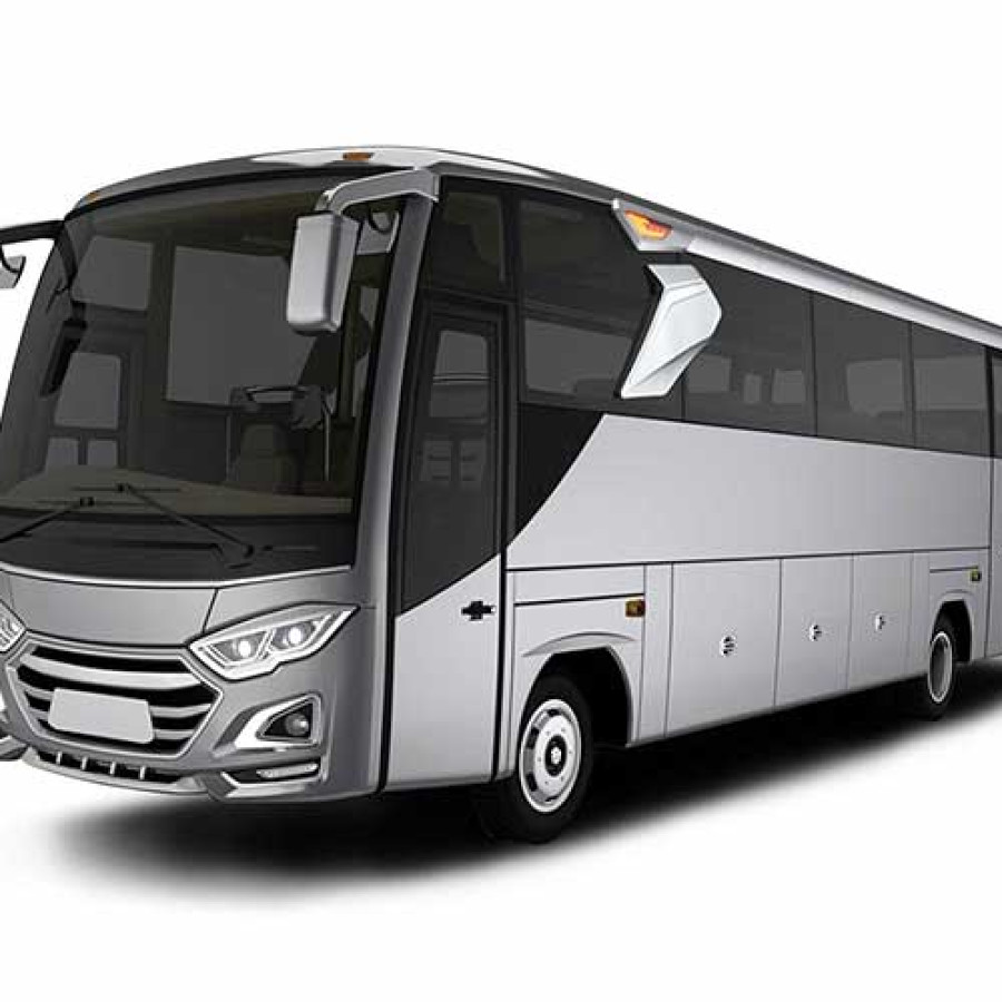 Jasa Sewa Bus - depan