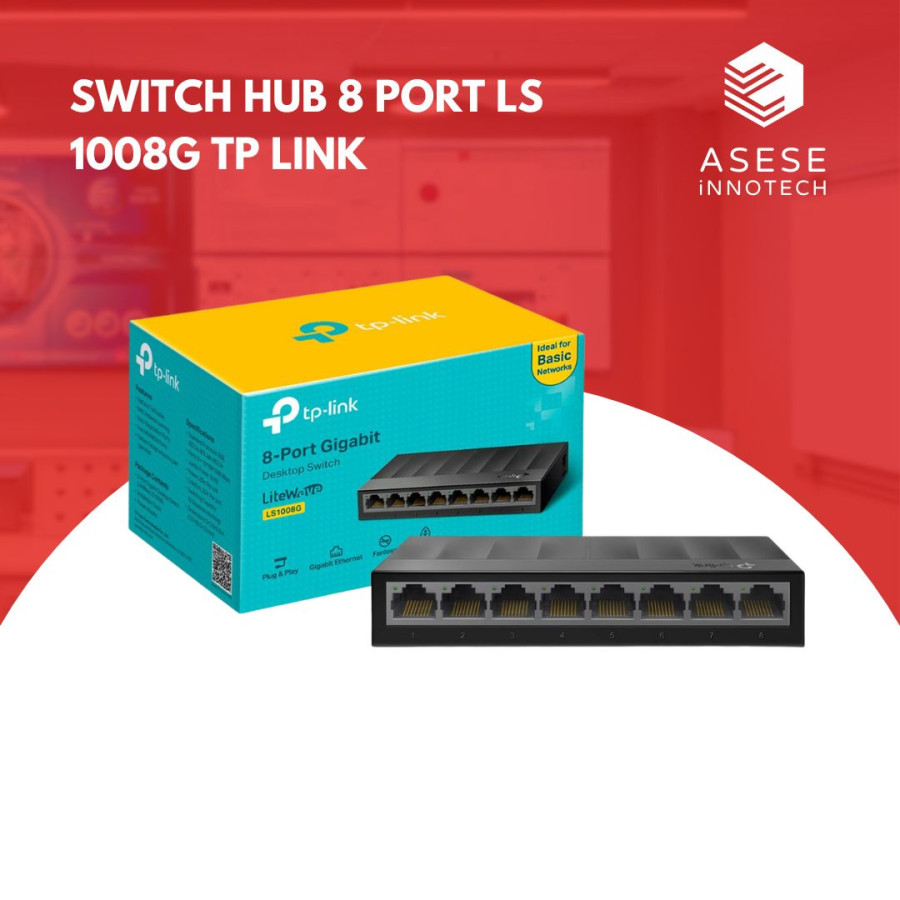 SWITCH HUB 8 PORT LS 1008G TP LINK