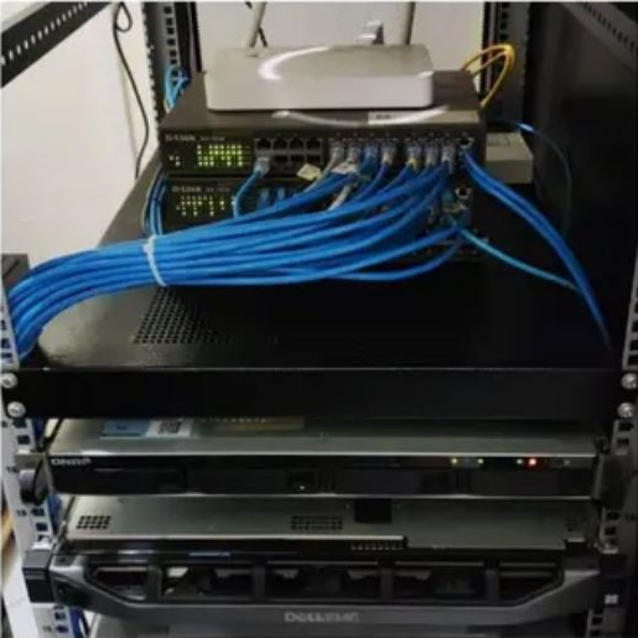 Instalasi Kabel LAN UTP Cat6 Belden
