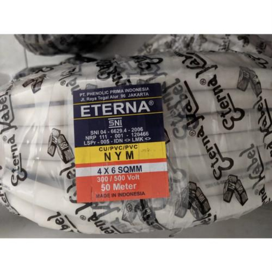 Kabel NYM 4x6 Eterna
