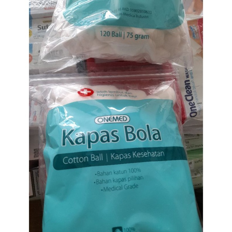 Kapas Cotton Ball 120 pcs per pak