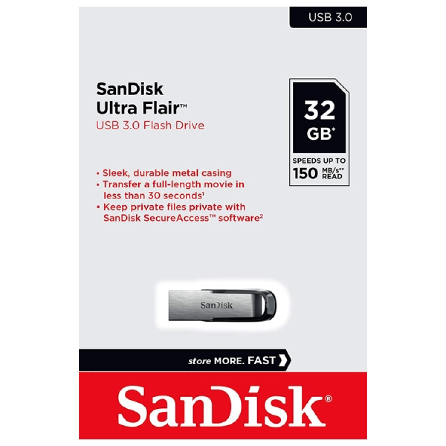 Flashdisk Sandisk Ultra Flair 32 Gb