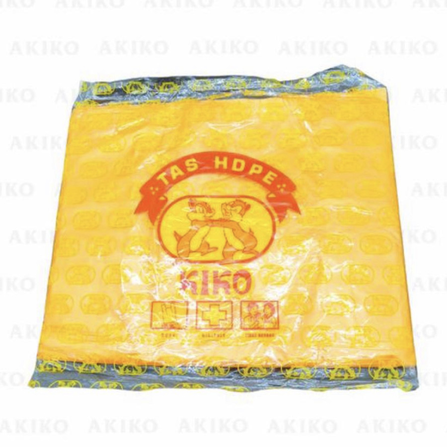 Plastik kuning merk kiko uk 40x60
