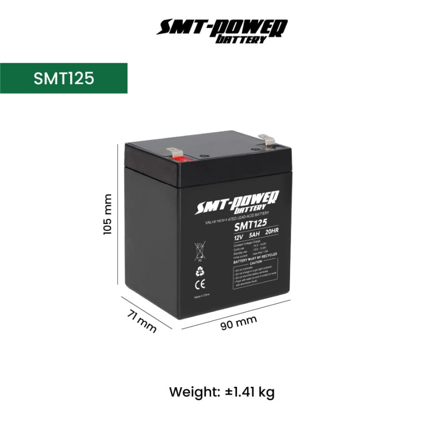 Baterai SMT125 - detail