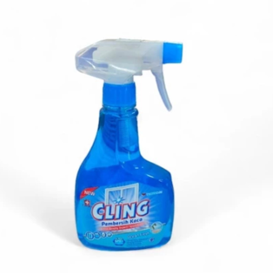 Cling Pembersih Kaca - Botol Spray 450 ml - depan