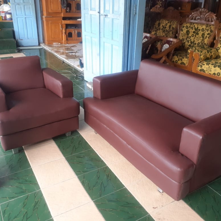 JASA PERBAIKAN SOFA PENDEK 1 UNIT (1 DUDUKAN) - samping