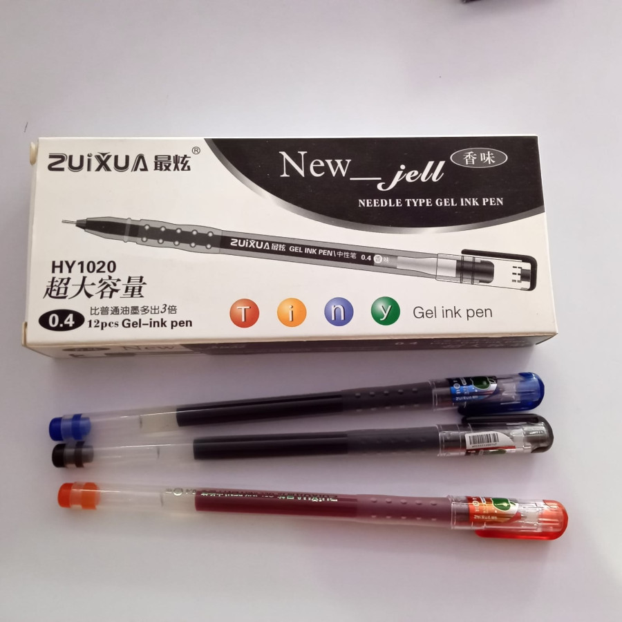 Pulpen Gel 0,4 Apple Zuixua - depan