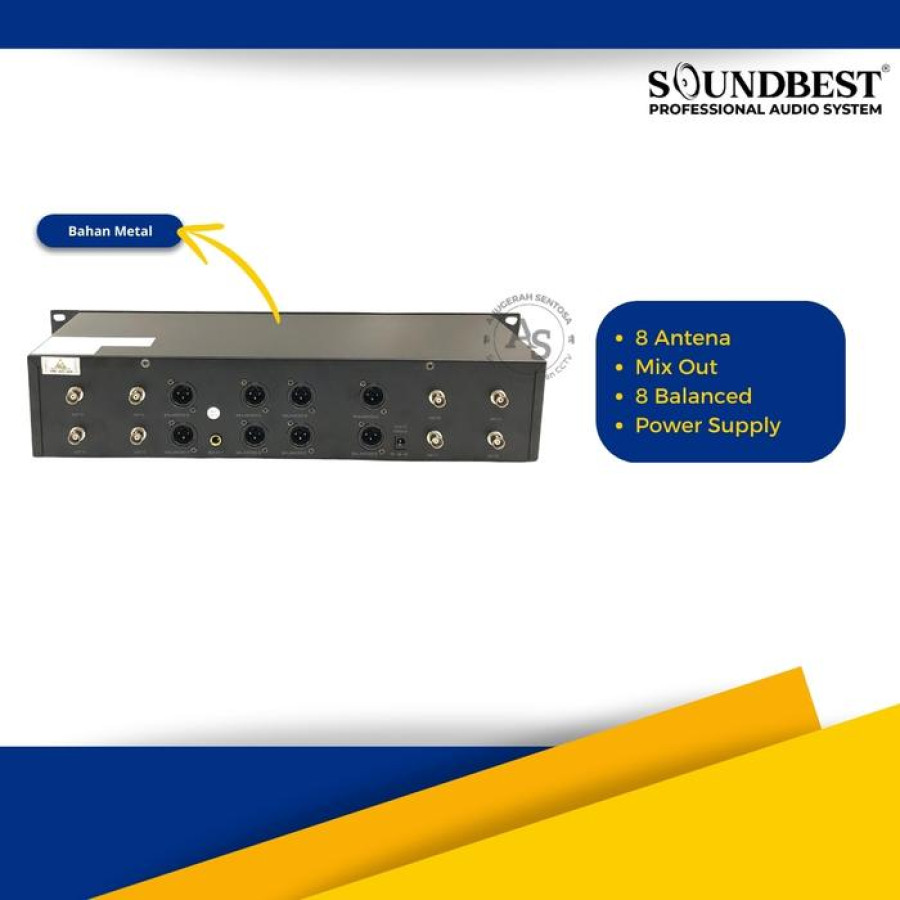 MIC WIRELLES SOUNDBEST IP8 - detail