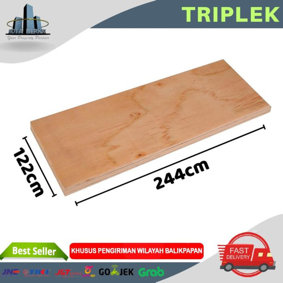 Triplek Ukuran 9 -12 mm - depan
