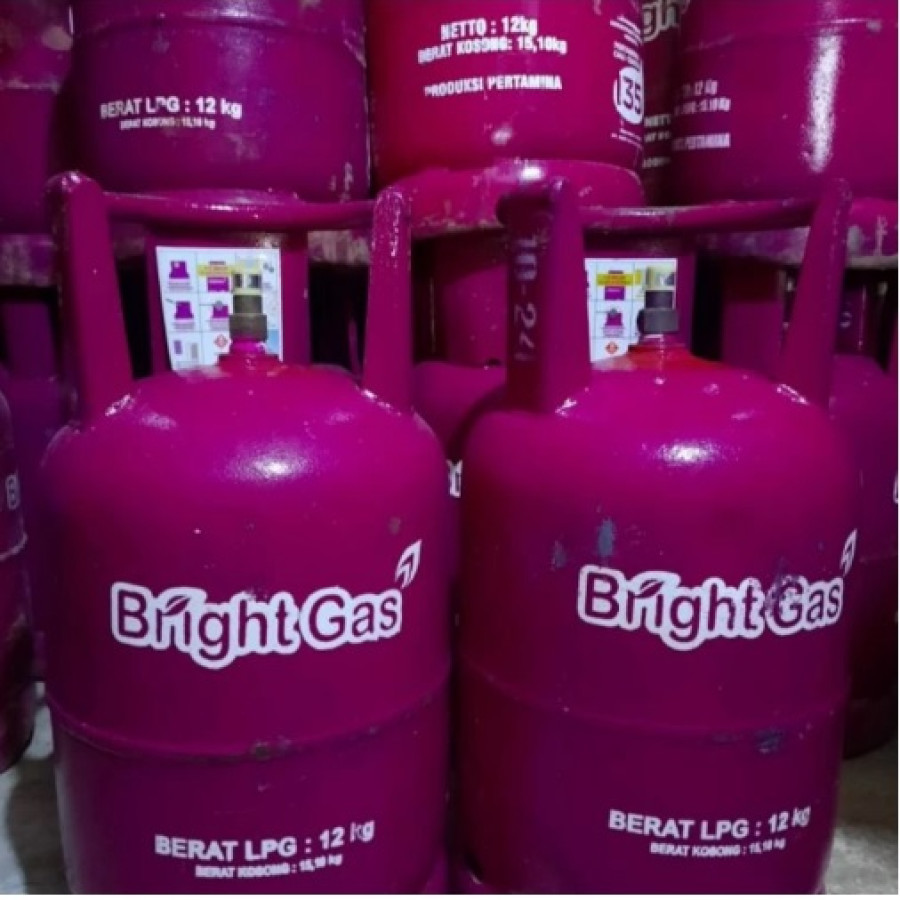 Tabung Gas Lpg 12 Kg Bright Pink - samping