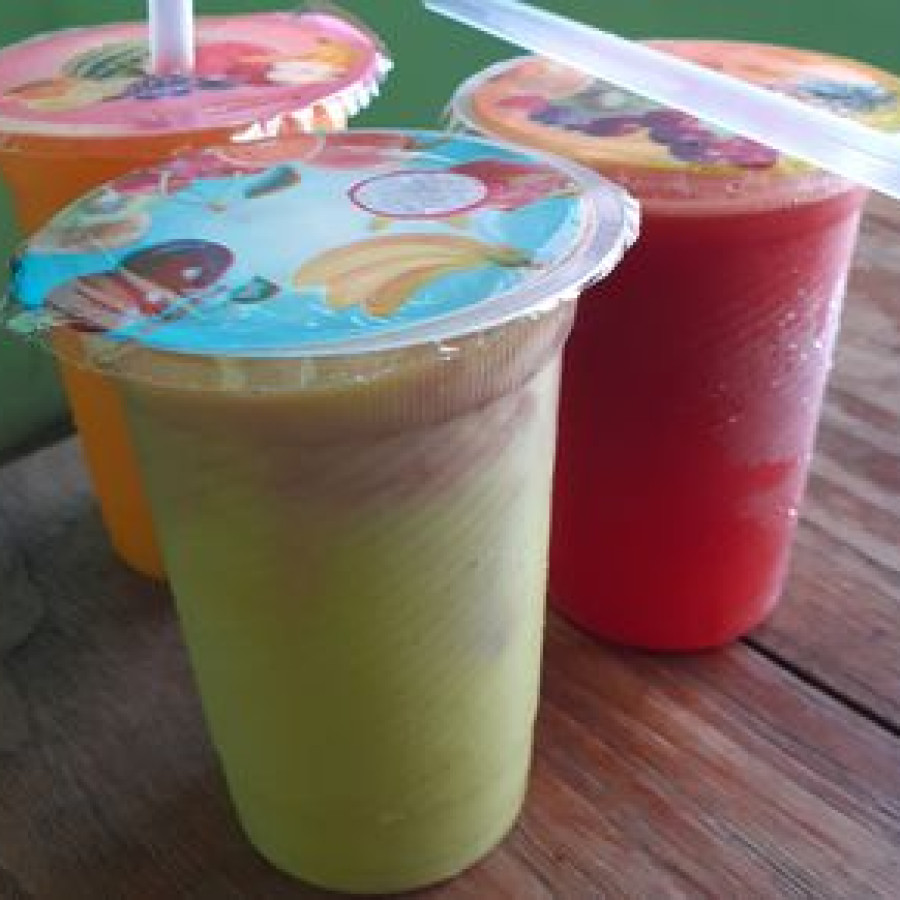 Jus Buah dalam Cup - depan