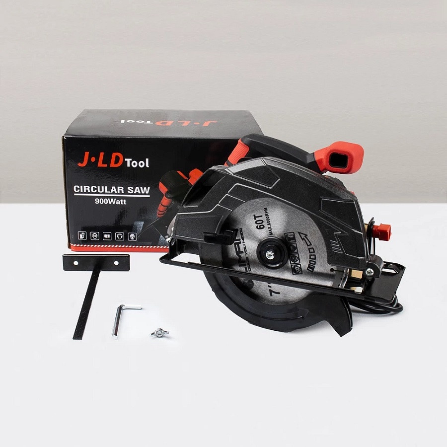 Mesin Circular Saw 7 Inci Merk JLD - depan