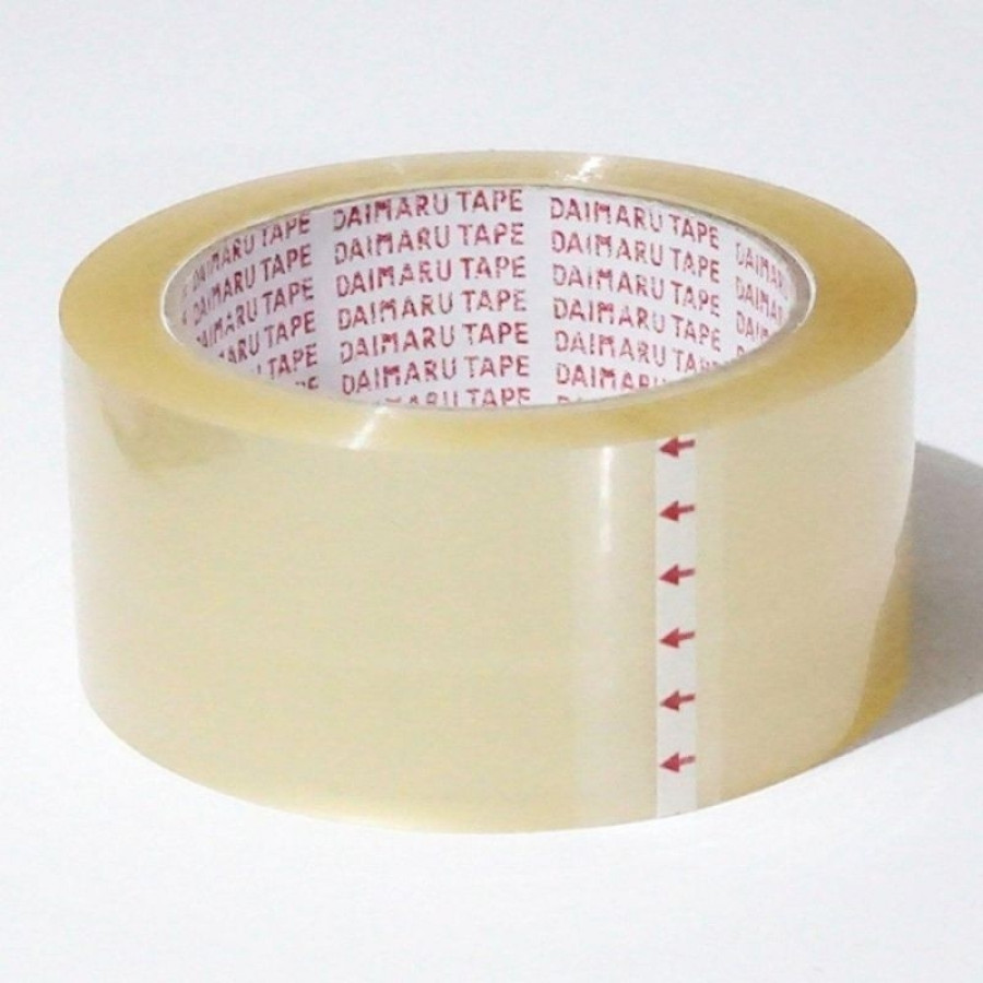Plak Band Plastik/ Bening merk daimaru tape