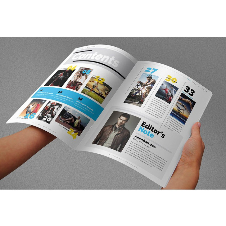 Cetak Majalah / Buletin - depan