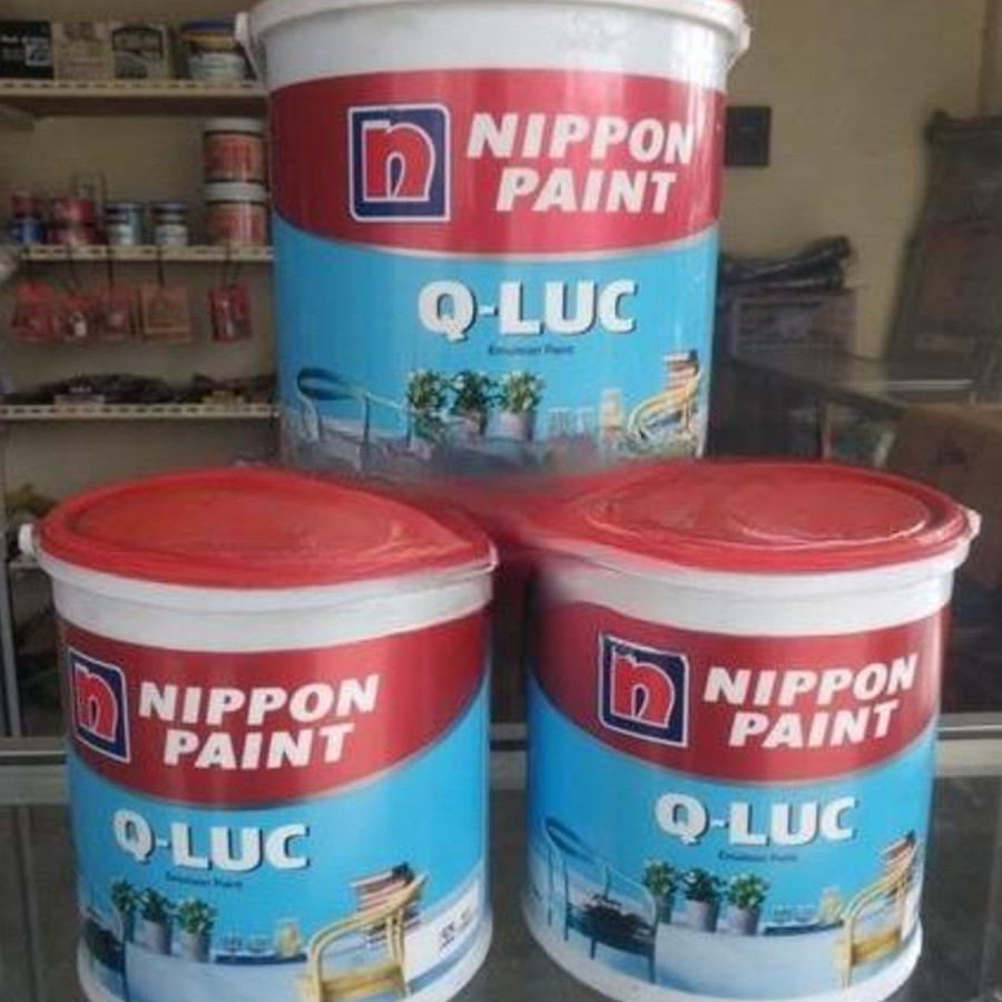 Cat Dinding Warna Merah Q-Luc Nippon Paint