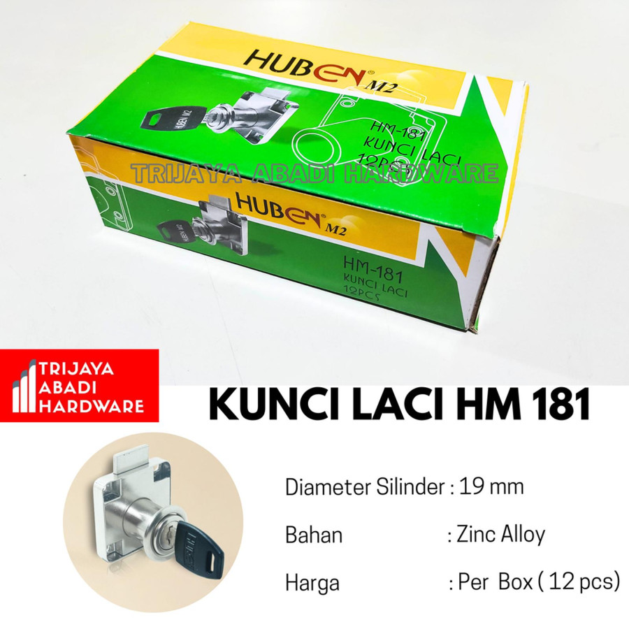 KUNCI LACI HUBEN HM181