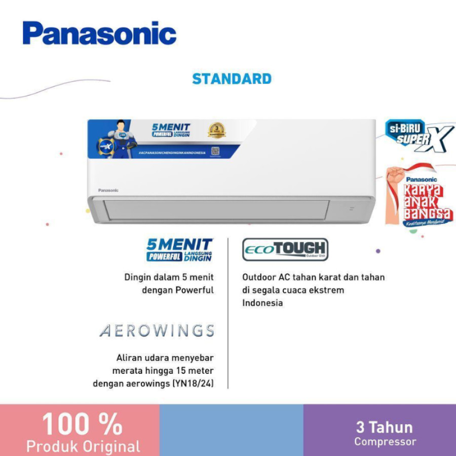 AC Split 1,5PK Polytron - depan
