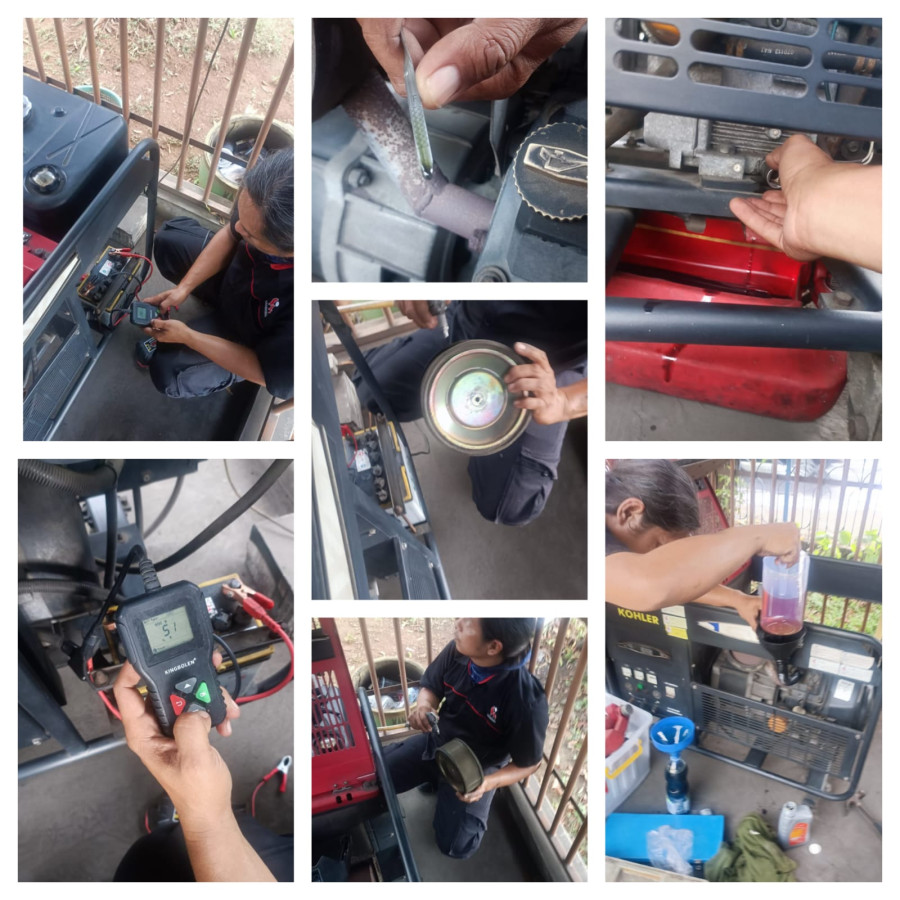 paket pemeliharaan genset 220 KVA